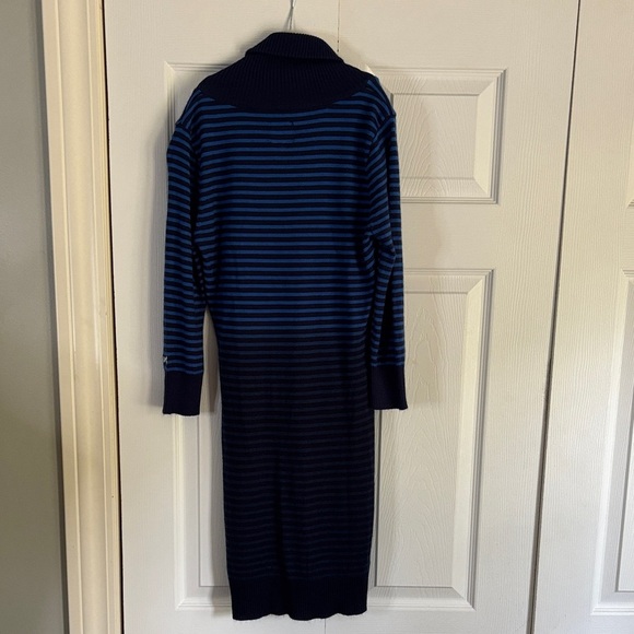 Tommy Hilfiger Navy and Blue Striped Dress - Picture 4 of 7